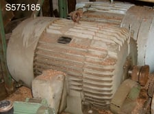 125 HP 3570 RPM General Electric, Frame 445TNS, 142 amps, 1.0 service factor, 440 Volts