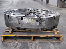 48" Giddings & Lewis, 3-jaw universal manual chuck, serial #050-4130-93, 1993