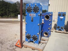 339 sq.ft., APV, SR9-M12, Carbon Steel frame, plates 0.6mm thick plates, paraflow type, 2008