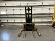 Big-Joe #PDM-30-106, 3000 lb. H straddle stacker