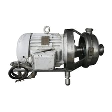 160 GPM, APV #Puma centrifugal pump, 2-3-9 size, 5 HP, 1730 RPM, 220/440 V.