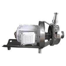 240 GPM, APV #Puma-III, sanitary centrifugal pump, 2-3 size, 100 psi, 5 HP, 3500 RPM