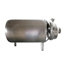 200 GPM, APV #Puma-III, sanitary centrifugal pump, 30 psi, 5 HP, 3460 RPM, 575 V.