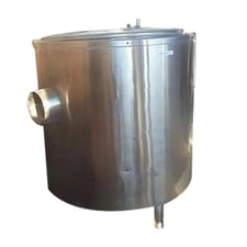 40 gallon Legion #LUN-40, gas kettle, vertical, 120000 BTU/hr., 30 psi @ 300&deg;F, flip top lid, 3 legs