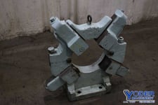 16" Thru hole 4 point roller steady rest, #75584