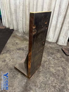 18" x 48" x 17" Angle plate, #77203