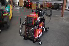 Lincoln #Flextec-650X, dual wire feeder