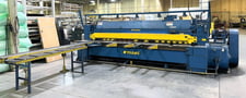 3/8" x 12' Wysong #1238, mechanical power squaring shear, 40 SPM, 48" front operated power back gauge, 19