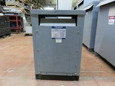 15 KVA 240x480 Primary, 120/240 Secondary, Sylvaina transformer, 1 yr warranty