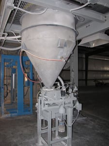 50 cu.ft., Surge Bin, Stainless Steel, 54" diameter x 96" tall