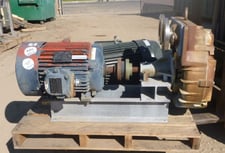 Ametek #DR10RDNTL, Regenerative Blower, 3" diameter Inlet/outlet, 20 HP, 3300 RPM, 208-230/460 V