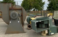 16.5 MM BTU Maxon #400-OvenPack, Natural Gas Burner, -5 to 6" W.C., 40:1 turndown, (2) 25 HP blowers, 2013