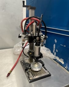 Kinex #SA-2000, Semi-Automatic Table-Top Capper, 10-130 mm Capacity, 14" max bottle height, 90-125 psi