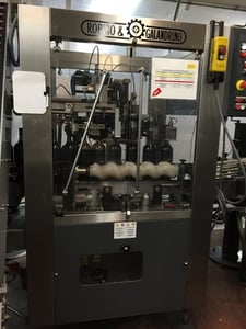 Robino & Galandrino #Fenix-9000, Automatic Rotary Monoblock Capsule Applicator, 2-Head, 2000-6000 BPH, 24"