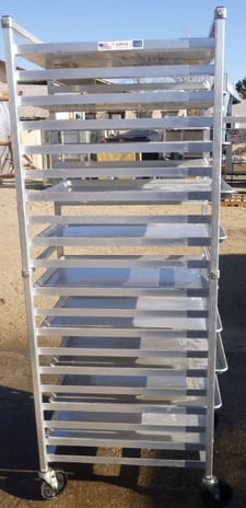 New Age Industrial #6301, Other Bun Pan Rack, 20 Pan capacity, 13" x 18" / 14" x 18" / 18" x 26" Pan, 20