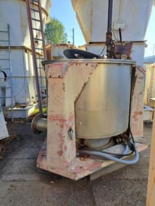 48" x 30" Western States #lSSC, Perforate Basket Centrifuge, Stainless Steel, 50 HP, 1080 RPM