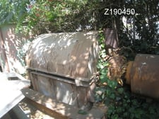 32" x 50" Bird, Decanter Centrifuge, mild steel, 15/3 degree bowl contour, 5" single lead conveyor, 80:1