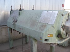 Westfalia #CA-505-01-12, Decanter Centrifuge, 3500 RPM bowl, 125/30 HP, 1997