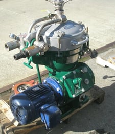 Alfa-Laval #MAB-204S-24-60, Separator Centrifuge, 3-way separator, 5 HP