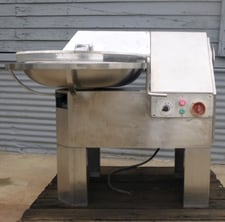 Stainless Steel Bowl Chopper, 30 liter bowl, 28" diameter x 5" deep bowl, 11-48 lbs. soft mix, 11-33 lbs.
