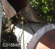 Los Angeles Boiler Works, Vacuum Distillation Column, 48" x 8' lower re-boiler section, 54" x 6' width upper