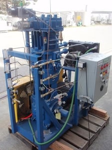 Hycomp #2AN35D-H3321-BLMV A10-20/10T, Nitrogen Gas Compressor, 16 scfm, 95 psi discharge, 85 F, 70 percent
