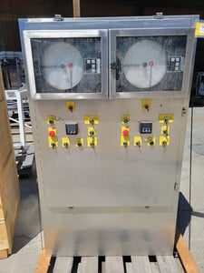 Partlow #MRC-7000, s/s electrical control pa, 208 V, includes controls for agitator speed, water, valve