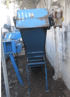 18" wide x 26' long, Master #Dragout, 45 deg inlcine for 9' tall, 0.75 kW, 1720 RPM, 230/460 V