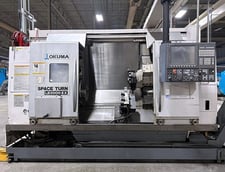 Okuma #Space-Turn-LB-3000BB/EX-MY, OSP-200 CNC Control, 22.8" swing, 38.19" cc, 12" chuck, 2011