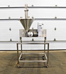 Fedco #PH3, single head filler, 316 Stainless Steel, 1.5 HP, 1750 RPM, 3 phase 230/460 V.