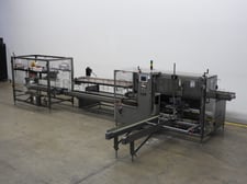Combi America #Ergopack-HS-RTL, case packer erector/sealer, 5-20 cases per minute, mounted on heavy duty frame