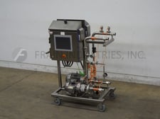Pure Ingenuity #CIP-M-600-4, Stainless Steel skid mounted CIP circulation cart
