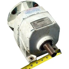 1.5 HP @ 1720 RPM, Sterling #Slo-Speed, electric gear reducer, 1" shaft, 208-230/460 Volts, serial