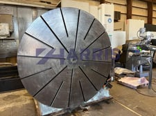 84" Rotab #84-2, 2-Axis CNC tilting rotary table, 16 T-slots