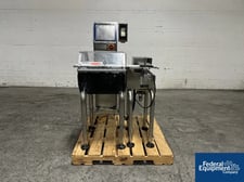 ISHIDA #DACS-Z-006M-SB/SS-I, Checkweigher, weighting capacity 600 G. Job number 03/14092. S/N 58377, 2004