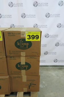 Fasteners, Klimp #VD-128-00001-004, fasteners for 1' x 4" cleats