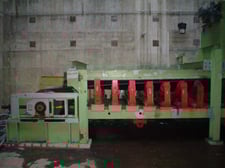 72" wide x 120' long, Belt Conveyor, 9" Carbon Steel channel frame, (36) 7" rubber impact, (9) 6" steel