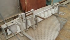 9" wide x 5' long, Belt Conveyor, 5" width x 3.5" H cleats