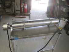 Spark Dura Drive Plus #VDE 530, Drum Conveyor, 4.38" wide x 30' long, 25 mm Shaft, 0.40 HP, 1611 RPM, 140/460