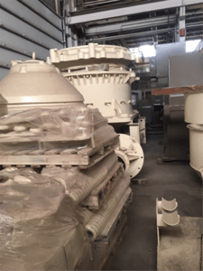 84" Symons-Norberg, Shorthead Heavy Duty Cone Crusher, 400 HP, 444 RPM, 4160 V, hydraulic adjust & clamping