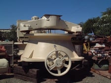 60" x 30" Nordberg #30-6-GY-554, Gyratory Cone Crusher, Carbon Steel, 30" feed opening, 4.5" open side