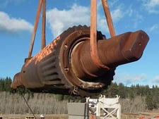 74" x 54" Traylor #Type INTIN, Gyratory Crusher, Carbon Steel, 450 HP, 4000 V