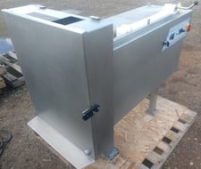Promax #PXD1000, Dicer, 4" x 4" opening w/ 3/4" x 3/4" cube openings, 12" x 4" x 1/4" thick curved slicing