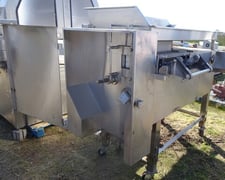 Reiser #HA 125N, Dicer, 6100 lbs./hr., 1-40 mm feed motion, 58" L feed tray, 220 V, Meat, 2005