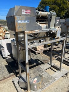 Urschel #G, Dicer, 2 HP, previously dicing 3/8" x 3/8" apples, qty. 2