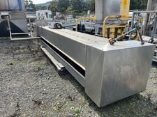 Baketek, Bin Lift Dumper, (2) rods w/30" spacing, lift/dump product @ 11' H, 30" x 39" base plate, 240 V.