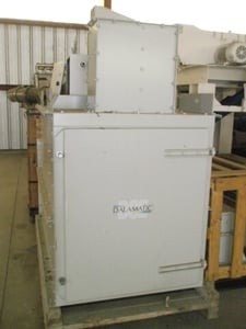 Dalmatics, Bin Vent Dust Collector, 40" width x 60" H dust collector, (10) sets of rectangular cartridge