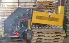 50' long, Rappart #FLX3218, Elevator, 16' 8" H discharge, 9" H cleats * side walls, 67 cleats, 282.6