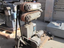 Extrusion Belt Puller, Carbon Steel, right to left unit, 4" x 30" belt, 1 HP, 1750 RPM, 180/200 V