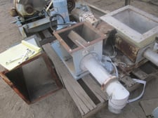 4.5" diameter x 1.6' long, Vibra Screw, Vibratory Screw Auger Feeder, Carbon Steel, Stainless Steel screw